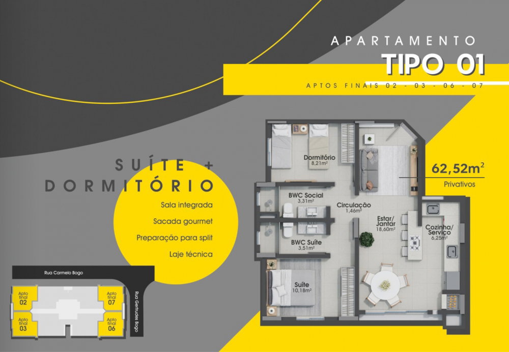 Planta 2 de Residencial Carmel
