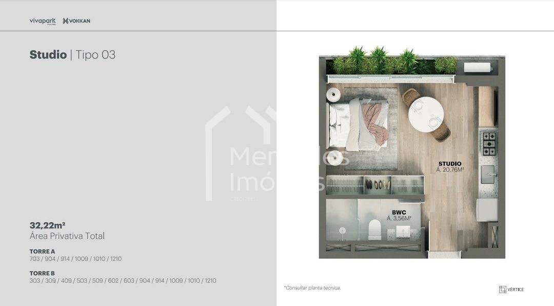 Foto 54 de Sala comercial à venda · Viva Park, Porto Belo