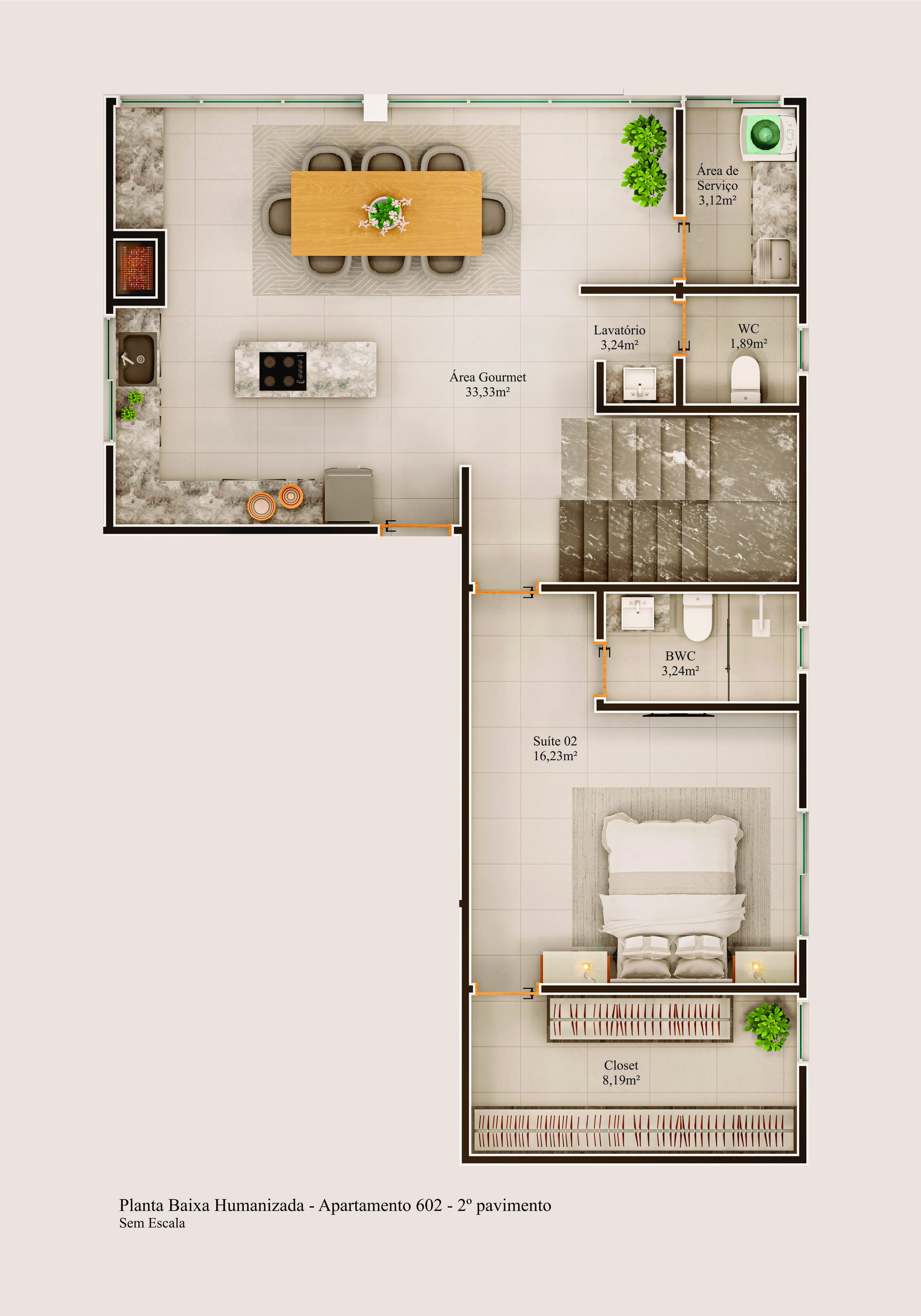 Planta 5 de Central Residence