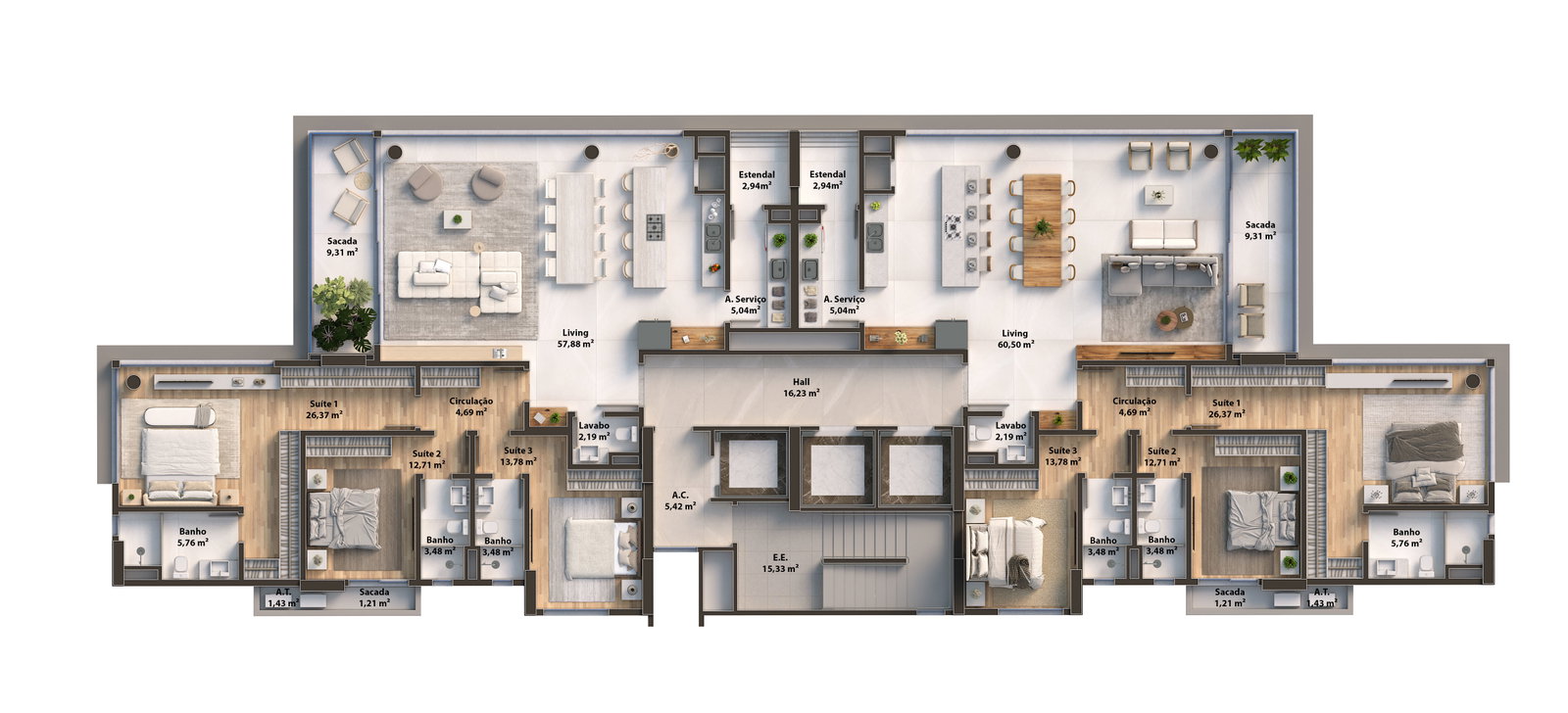 Planta 1 de Surya