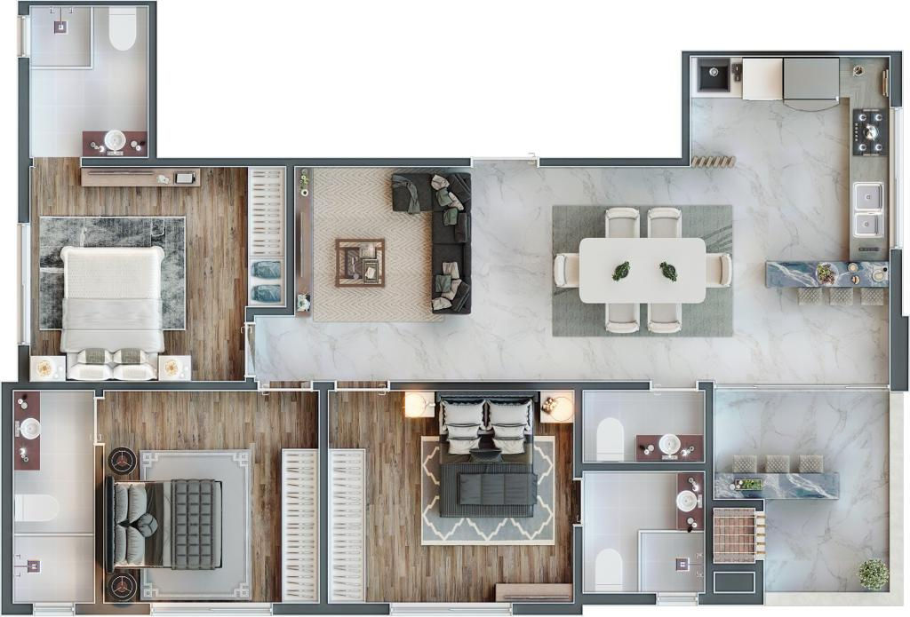 Planta 3 de Marbella