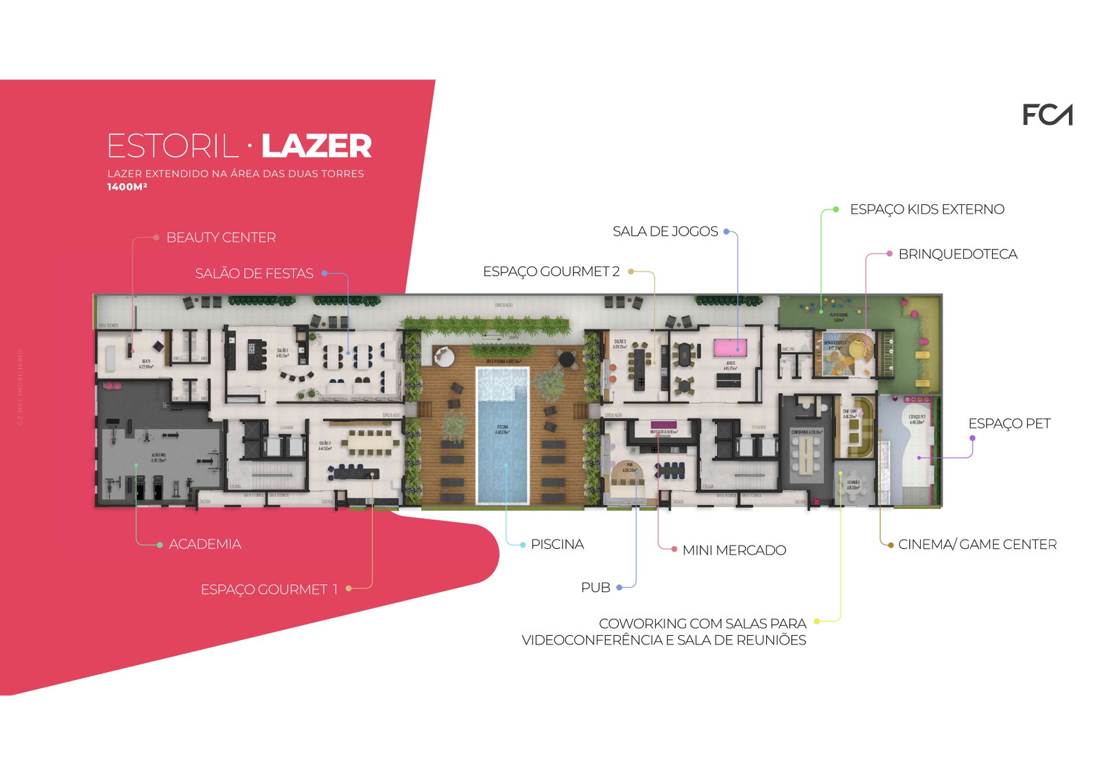 Planta 2 de Residencial Estoril