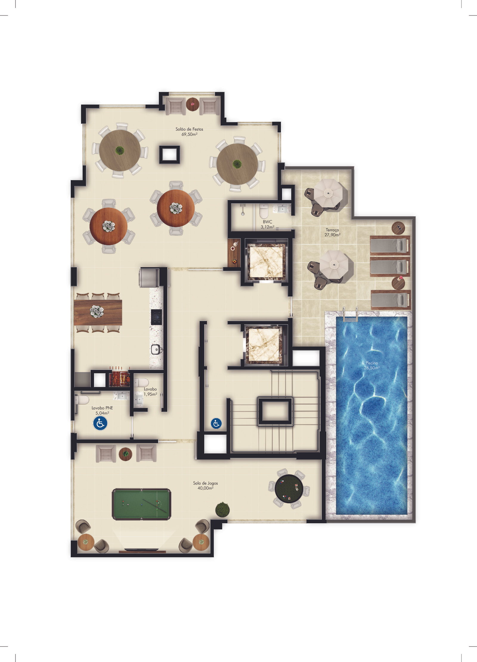 Planta 2 de Ametrina Residence