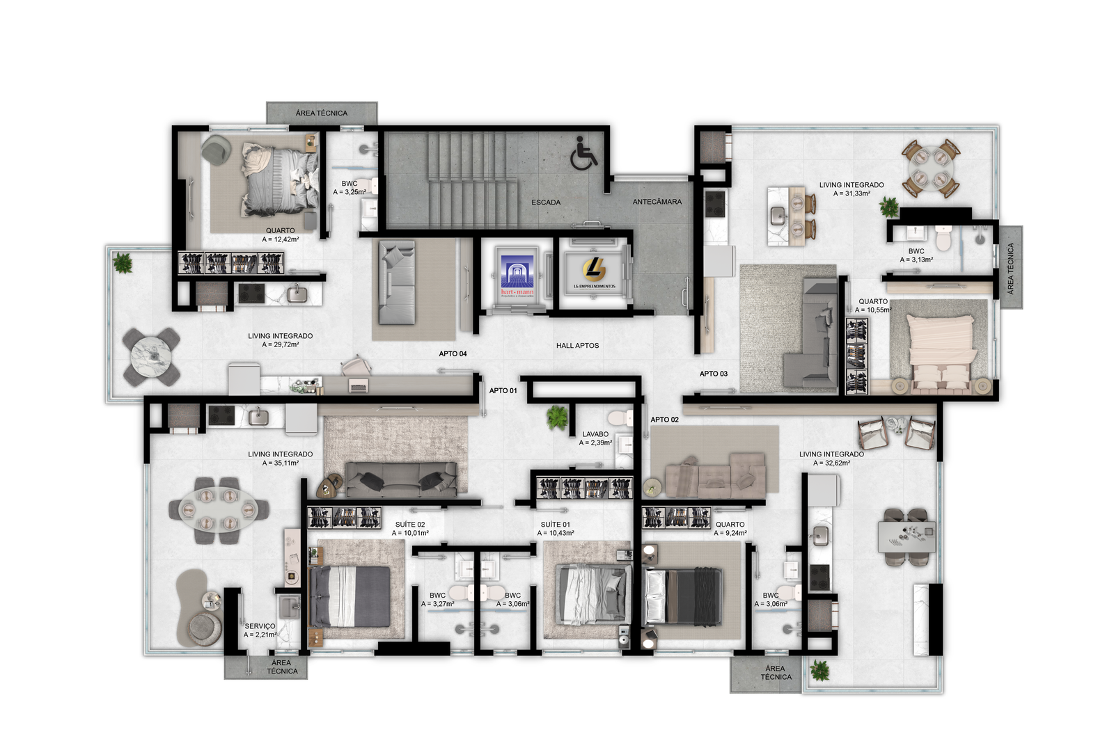 Planta 3 de Black Tower