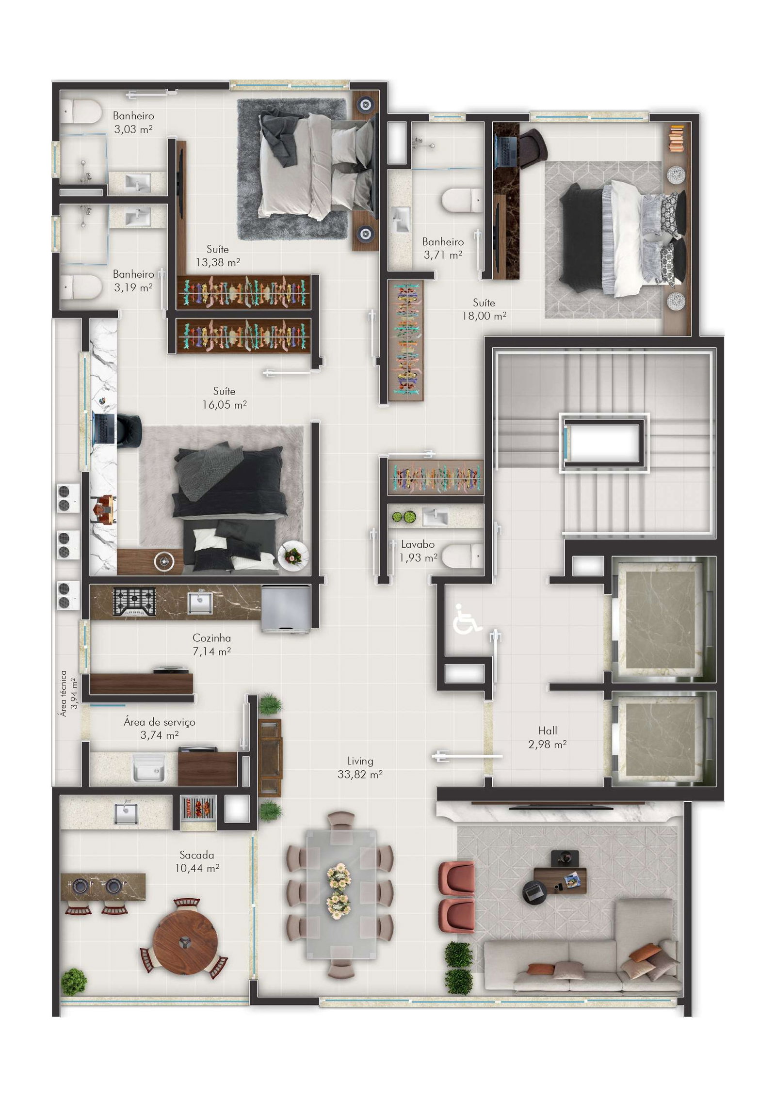 Planta 4 de Villa Lobos