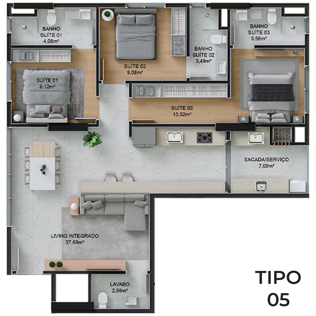 Planta 6 de Toronto Palace
