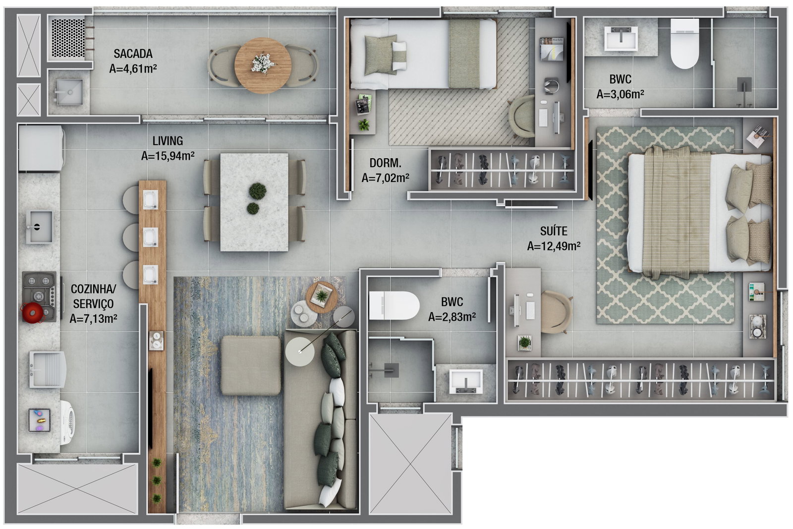 Planta 1 de Costa Club