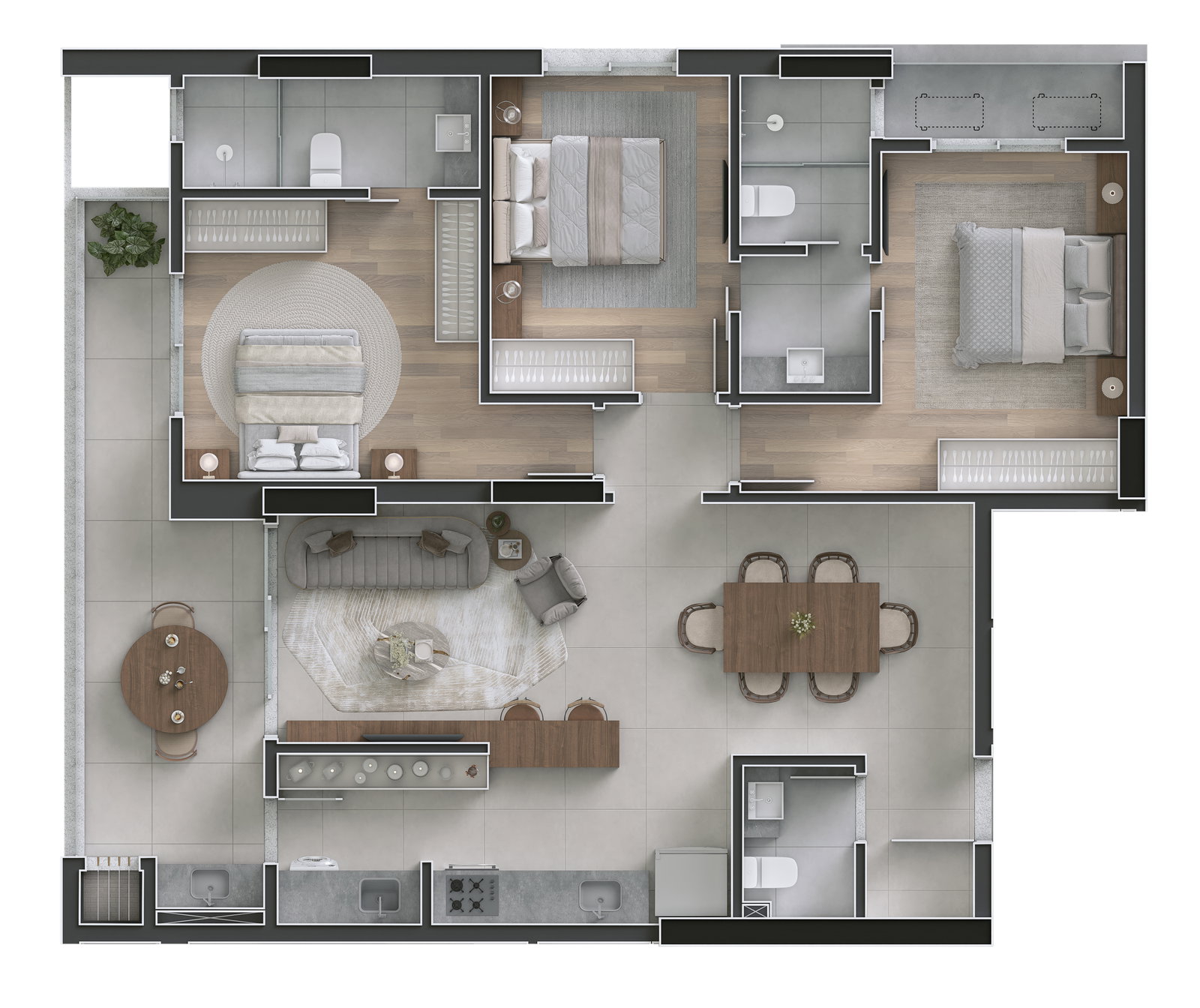 Planta 6 de Tramonti Residenza