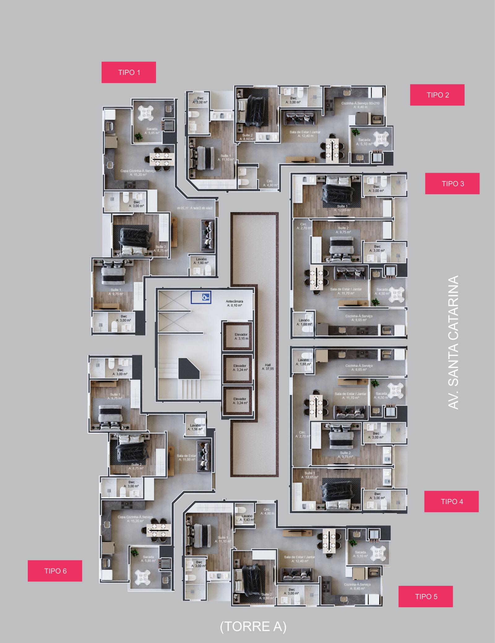 Planta 2 de Lumina Square