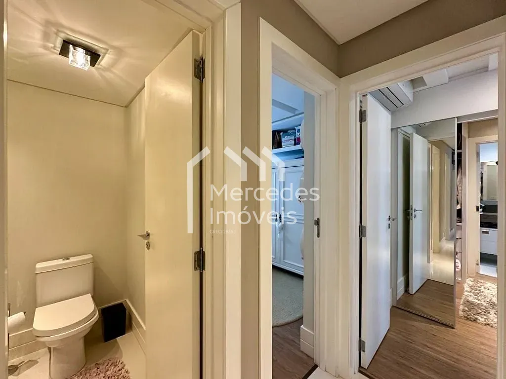 Foto 10 de Apartamento mobiliado com 1 suíte e 2 demi suites, à venda, 118 m² - Praia Brava - Itajaí/SC