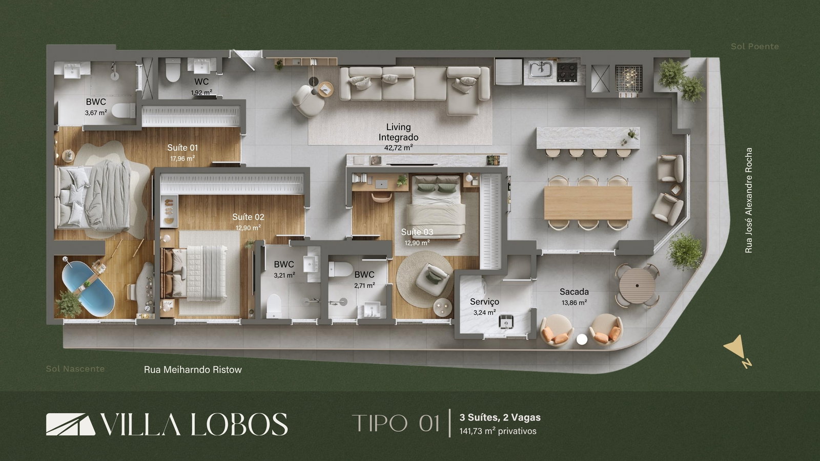Planta 4 de Villa Lobos Residencial