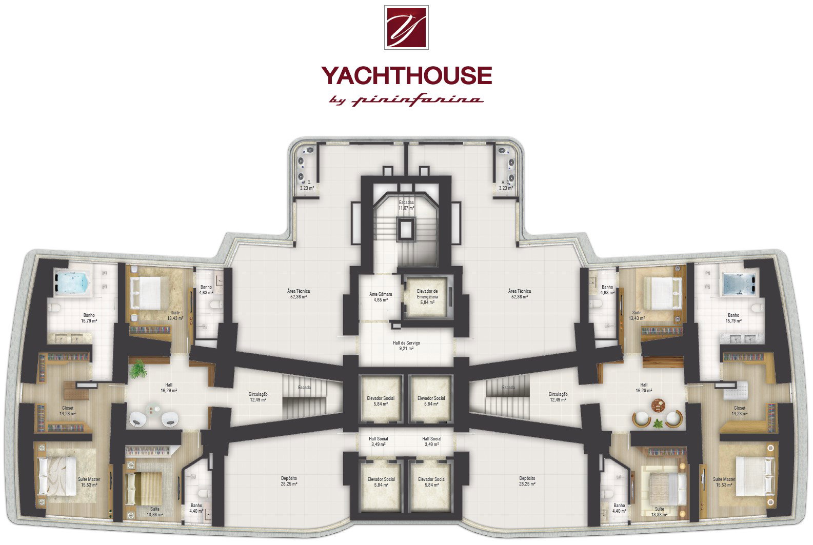 Planta 1 de Yachthouse
