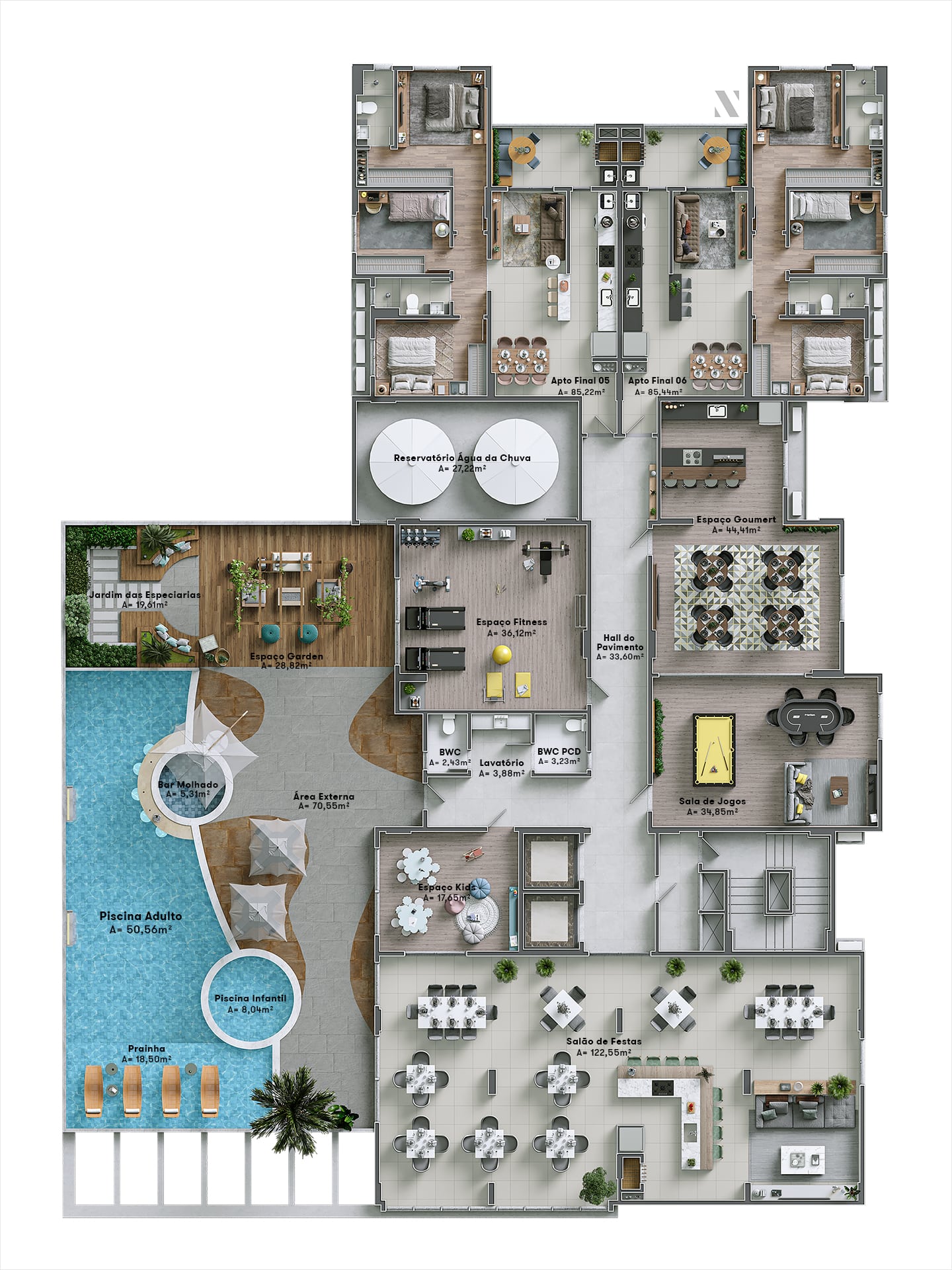 Planta 3 de Maggiore