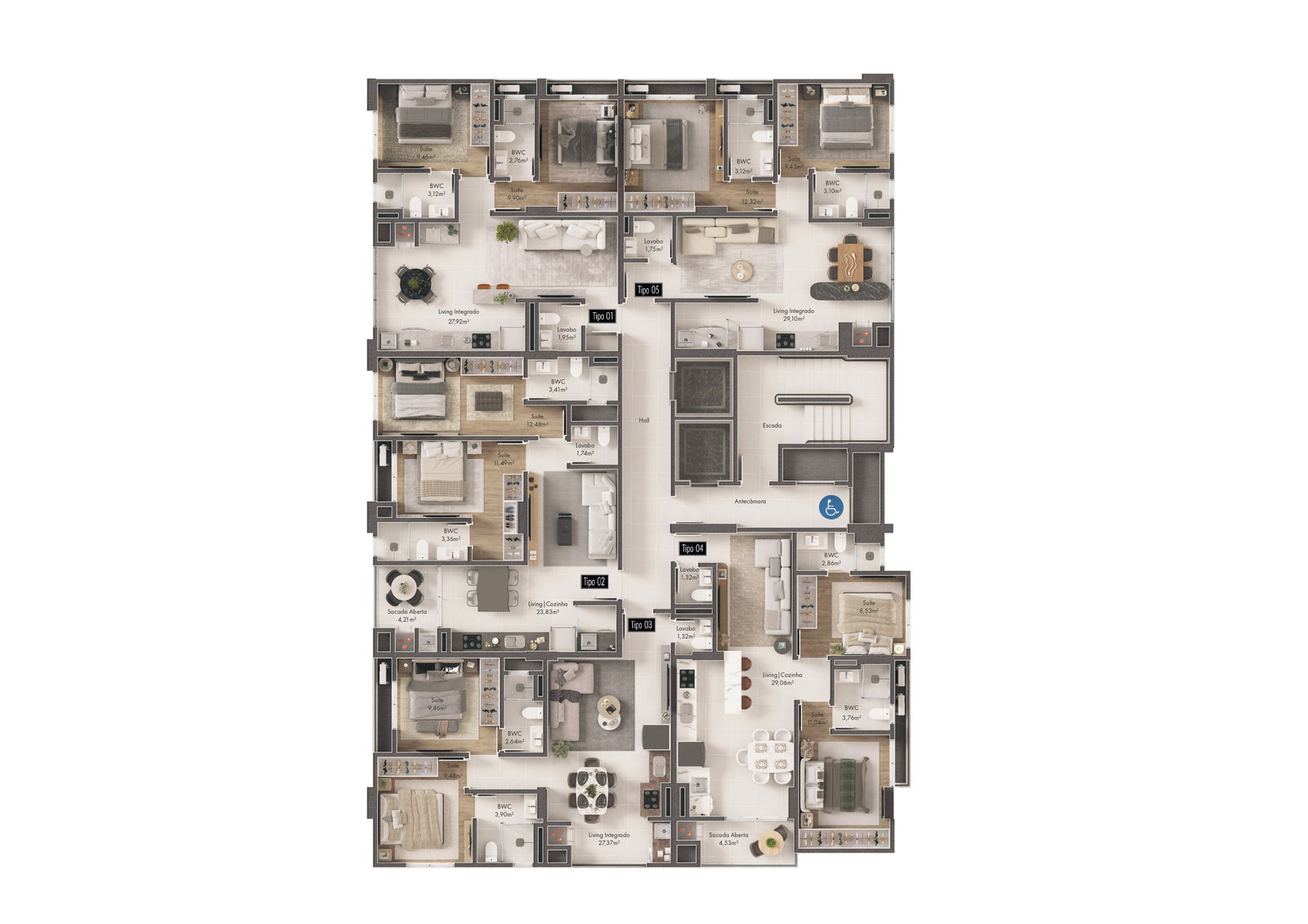 Planta 3 de Urban Diamond
