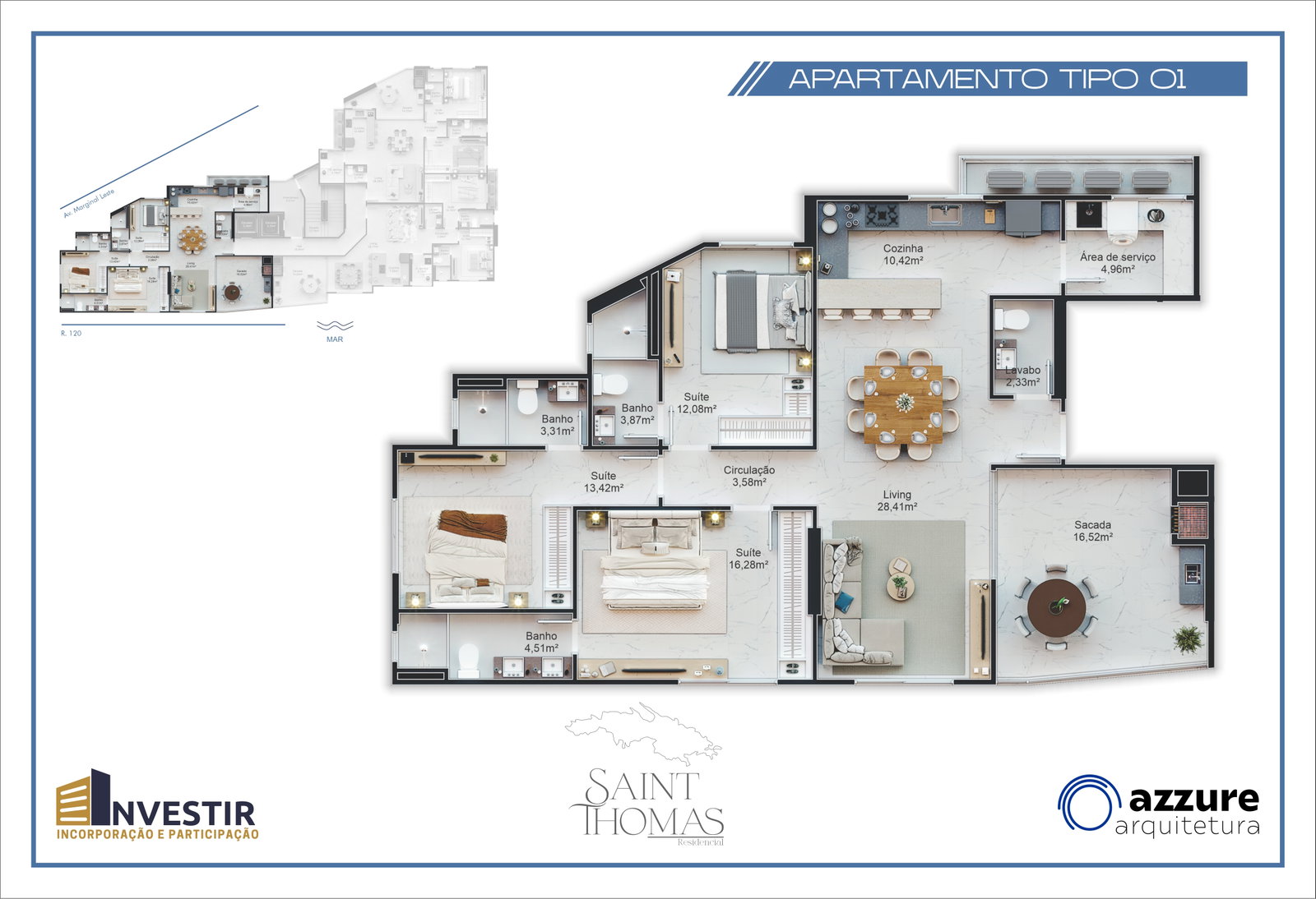 Planta 3 de Saint Thomas