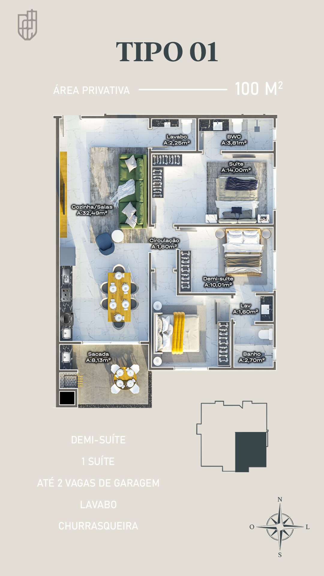 Planta 1 de Vivence Premium