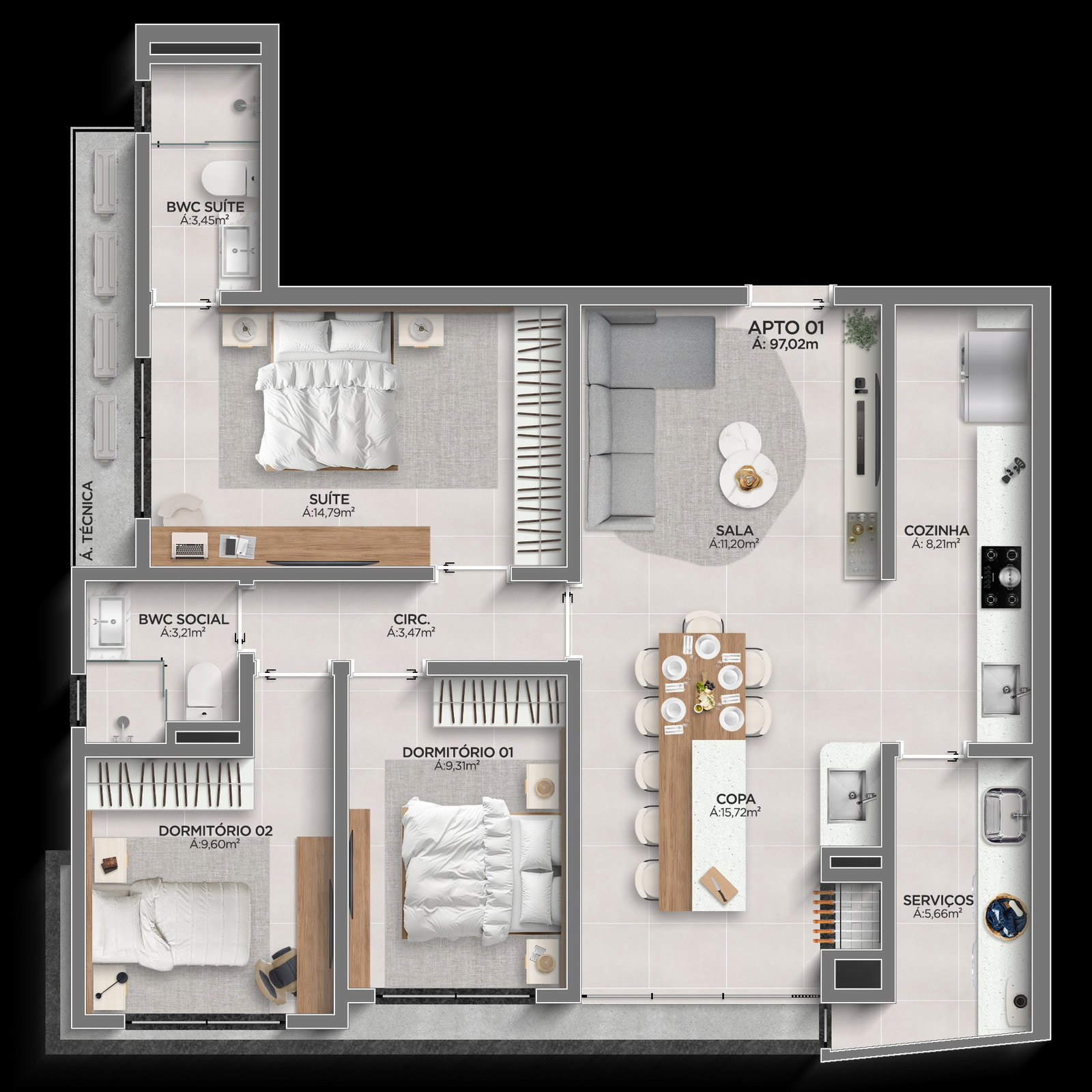Planta 1 de Ravenna