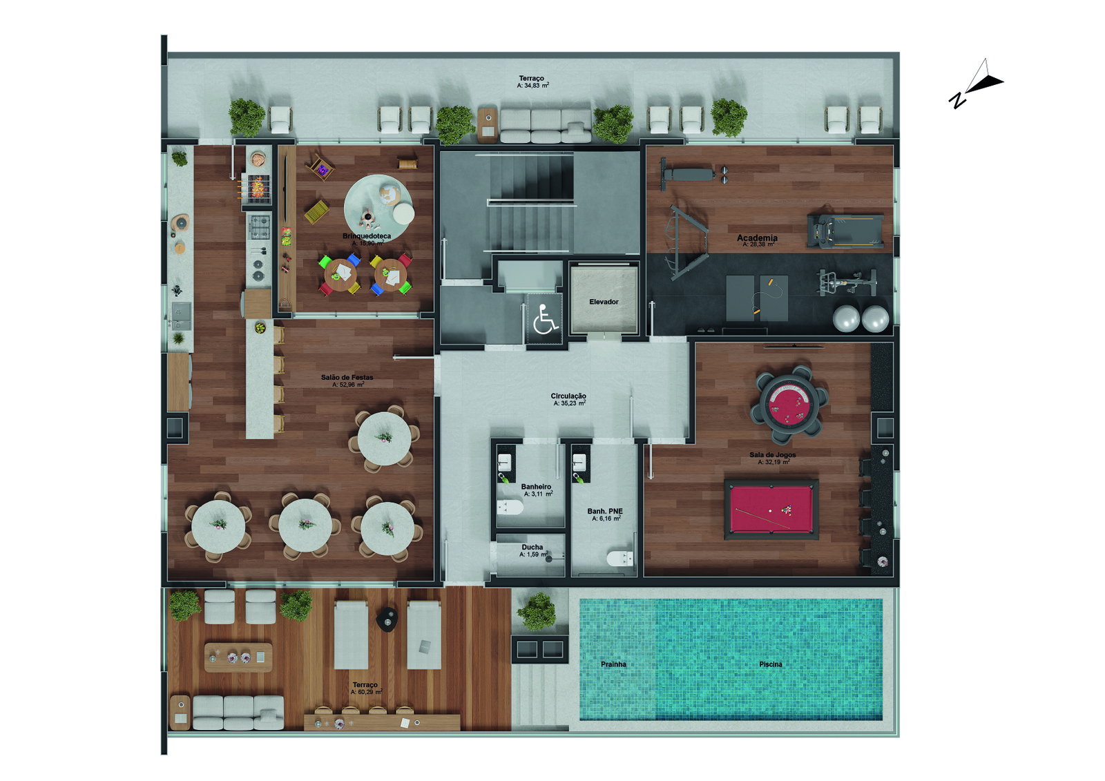 Planta Lazer do Liv Green