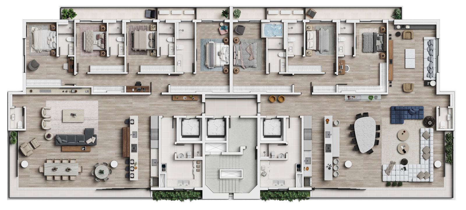 Planta 3 de Residencial Montenegro