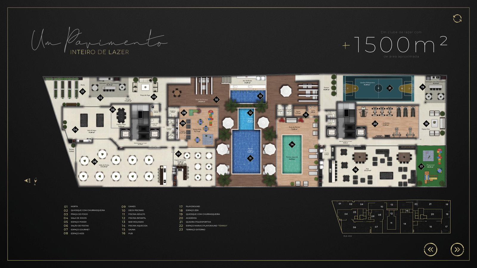 Planta 3 de The Royal Towers
