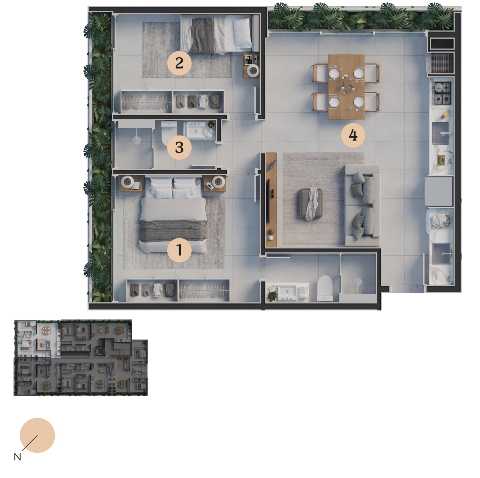 Planta 4 de Botânico 990
