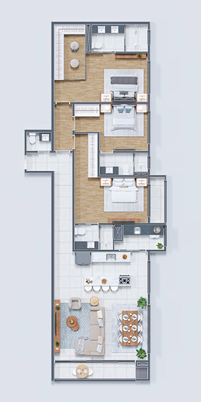 Planta 3 de Punta Cana Residence