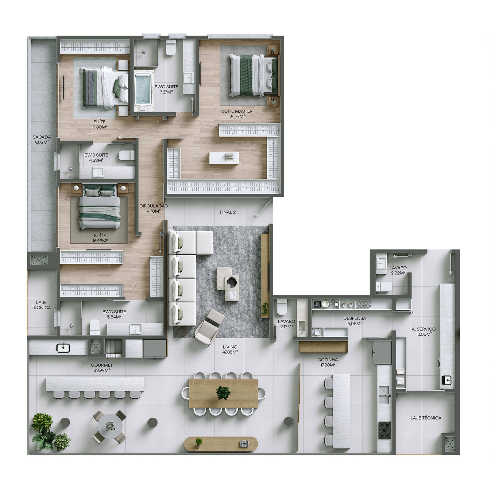 Planta 10 de Brava Fascine