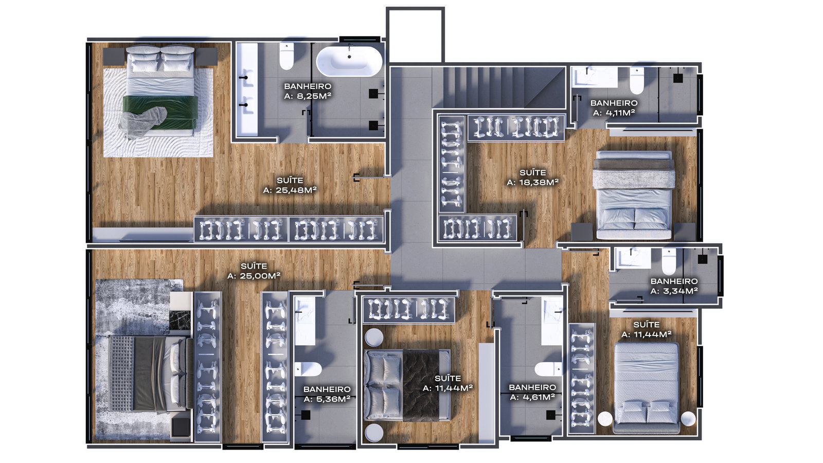 Planta 2 de Residencial Voltolini II