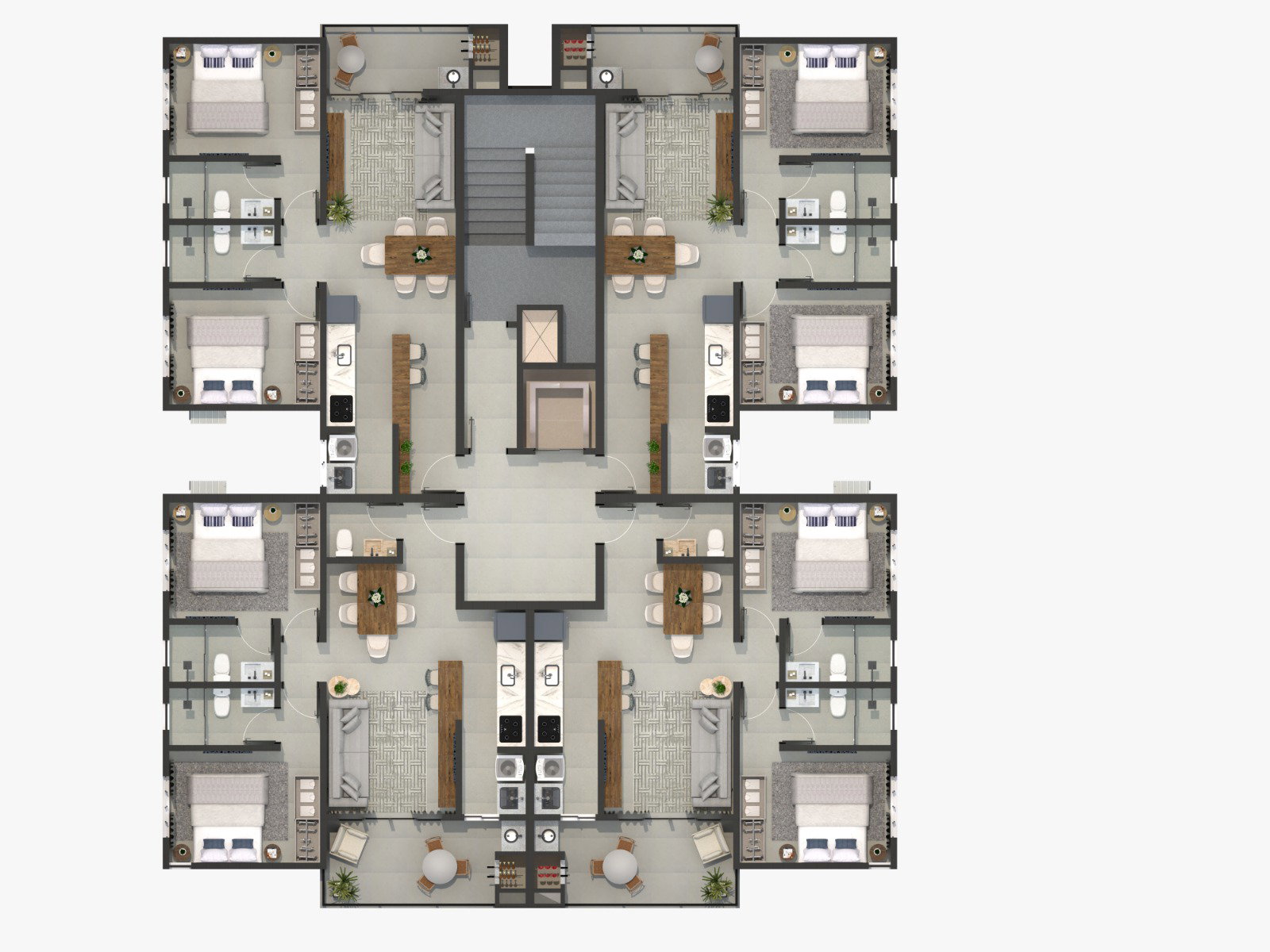 Planta 1 de Orion Residence