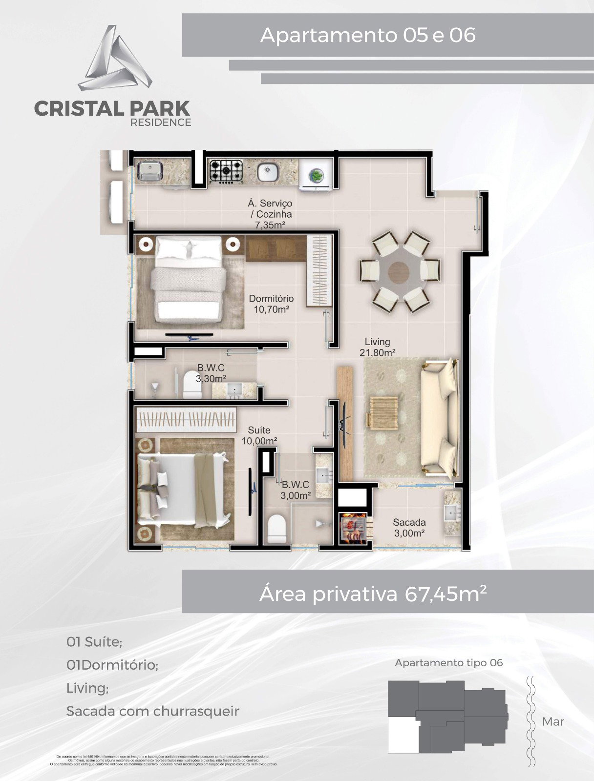 Planta 8 de Cristal Park