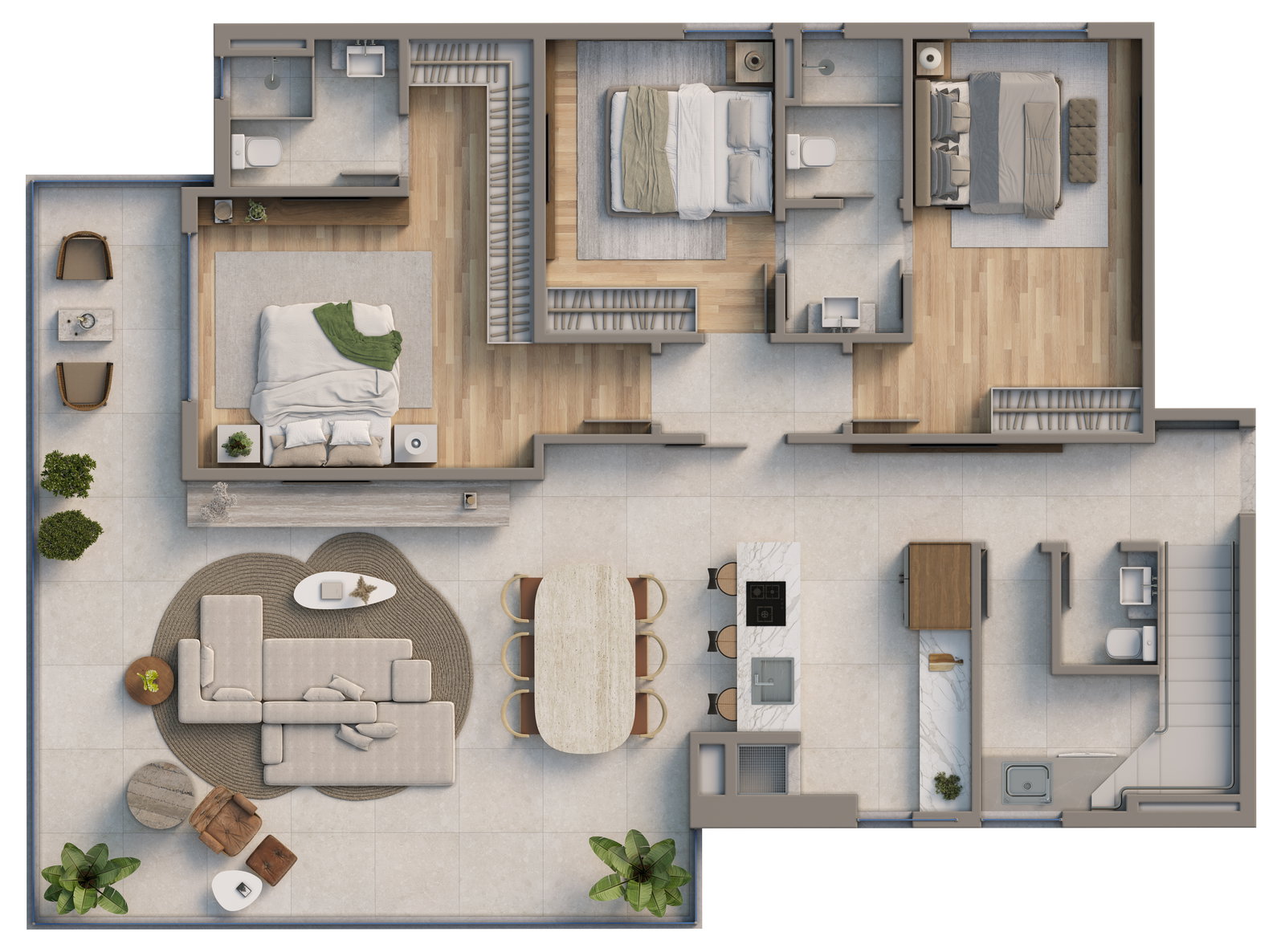Planta 6 de Residencial Ecko