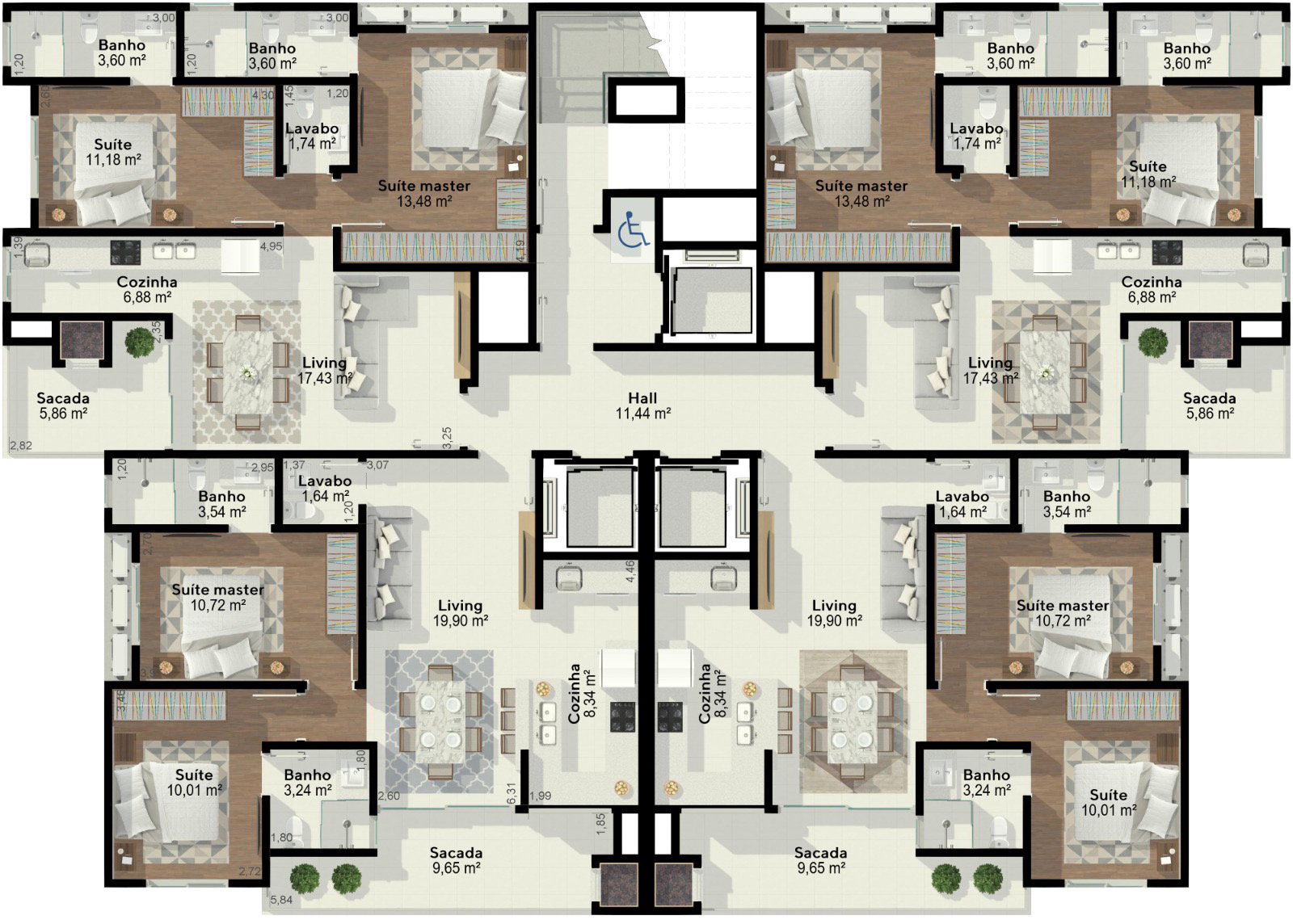 Planta 2 de Evidence Tower