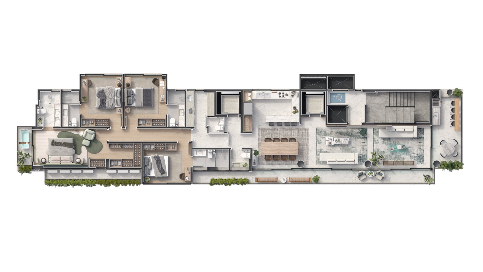 Planta 2 de One WTZ