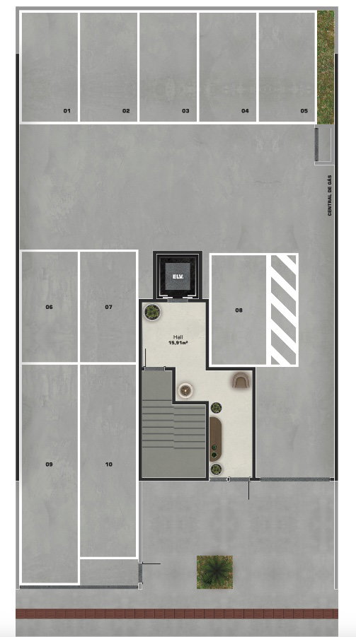 Planta 5 de Sirius Residence