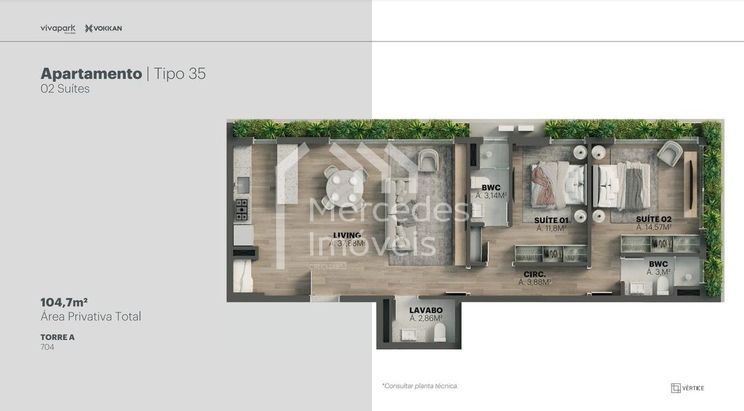Foto 86 de Sala comercial à venda · Viva Park, Porto Belo