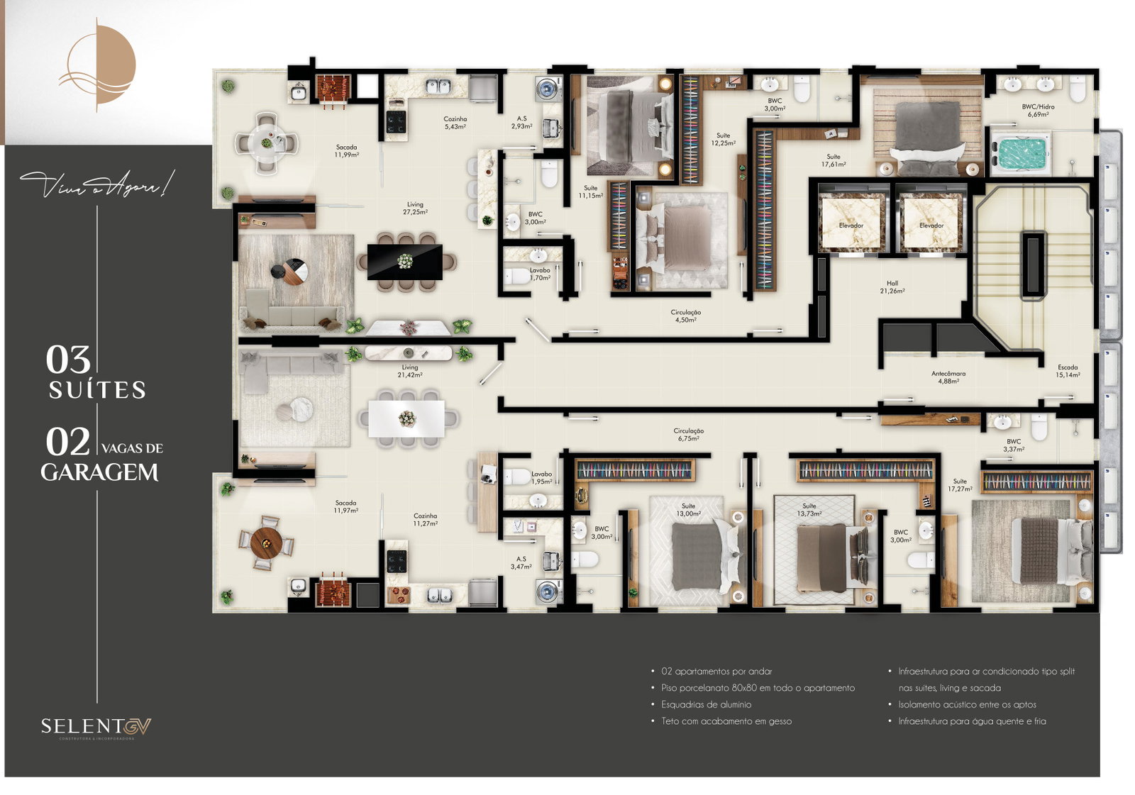 Planta 1 de Selent Sunrise