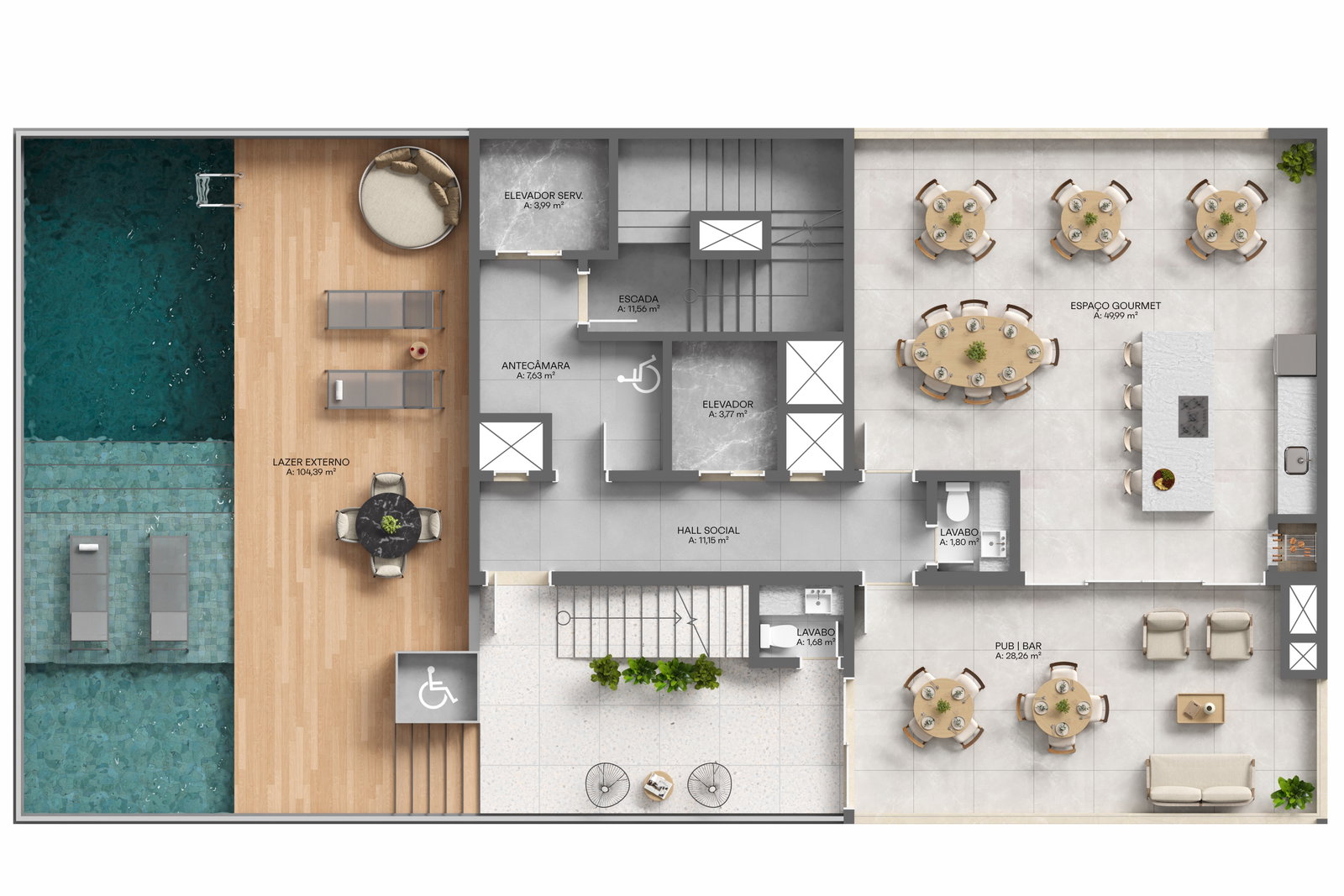 Planta 3 de Zenith Residence