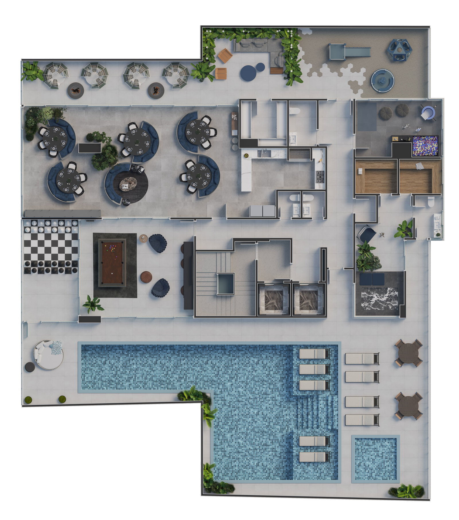 Planta 6 de Zenith Tower