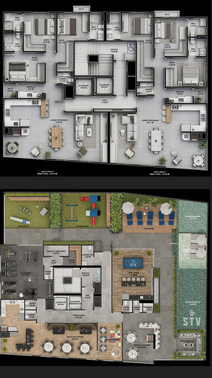 Planta 1 de The Level Paradise