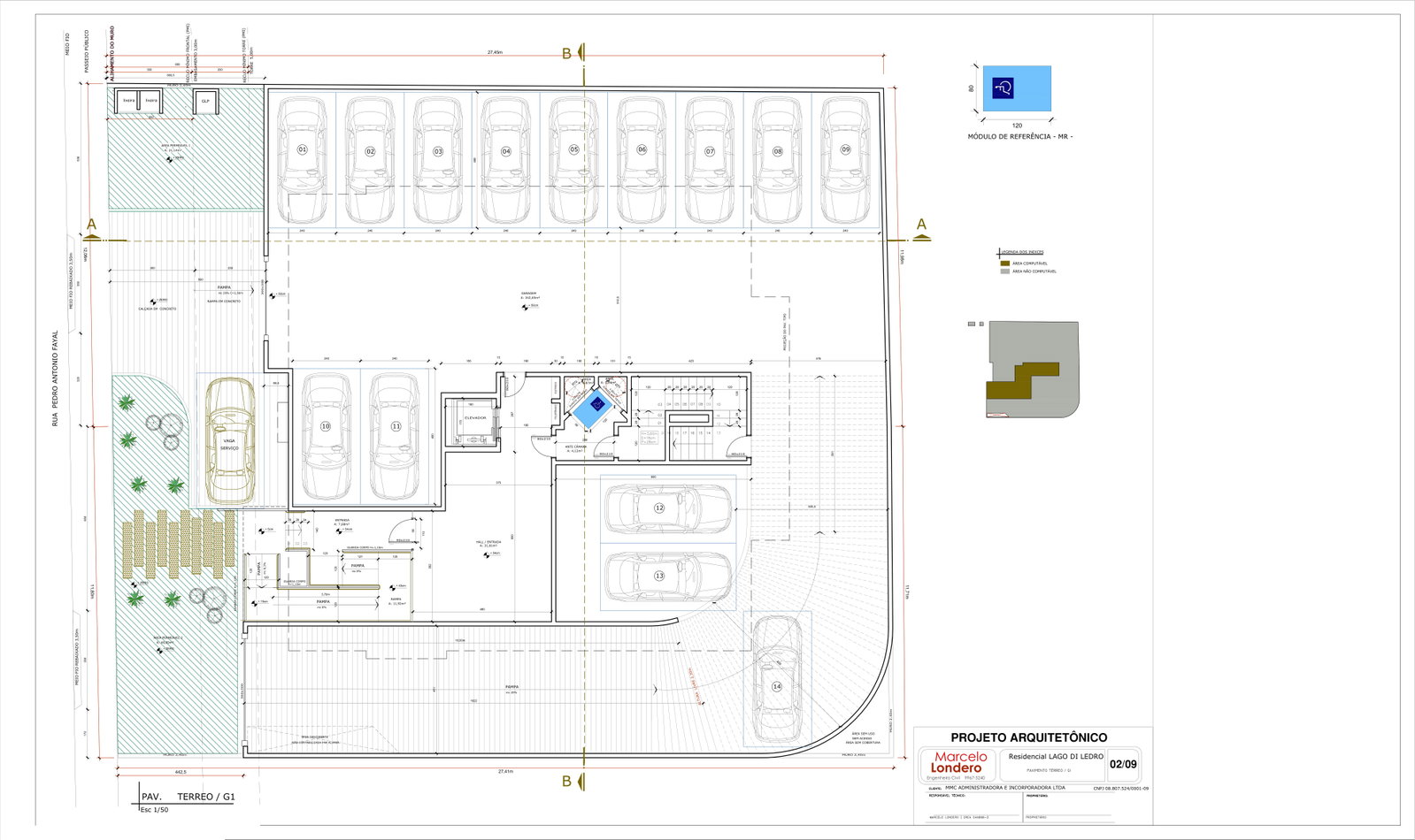 Planta 7 de Residencial Lago di Ledro