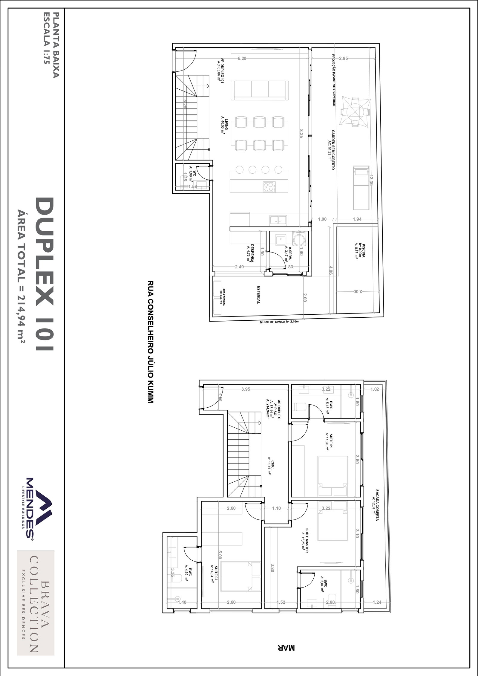 Planta 1 de Brava Collection
