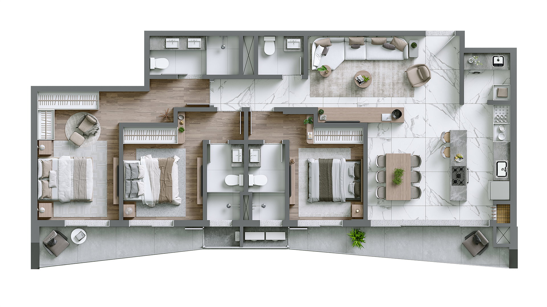 Planta 5 de Bossa