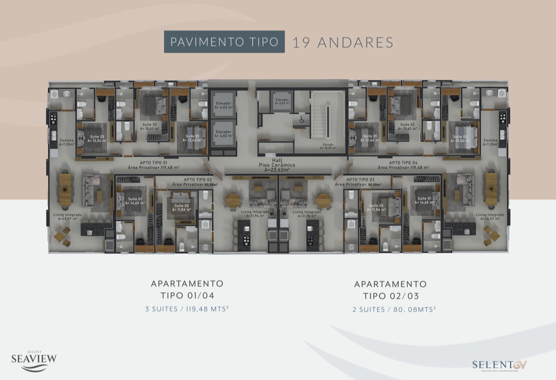 Planta 2 de Selent Sea View