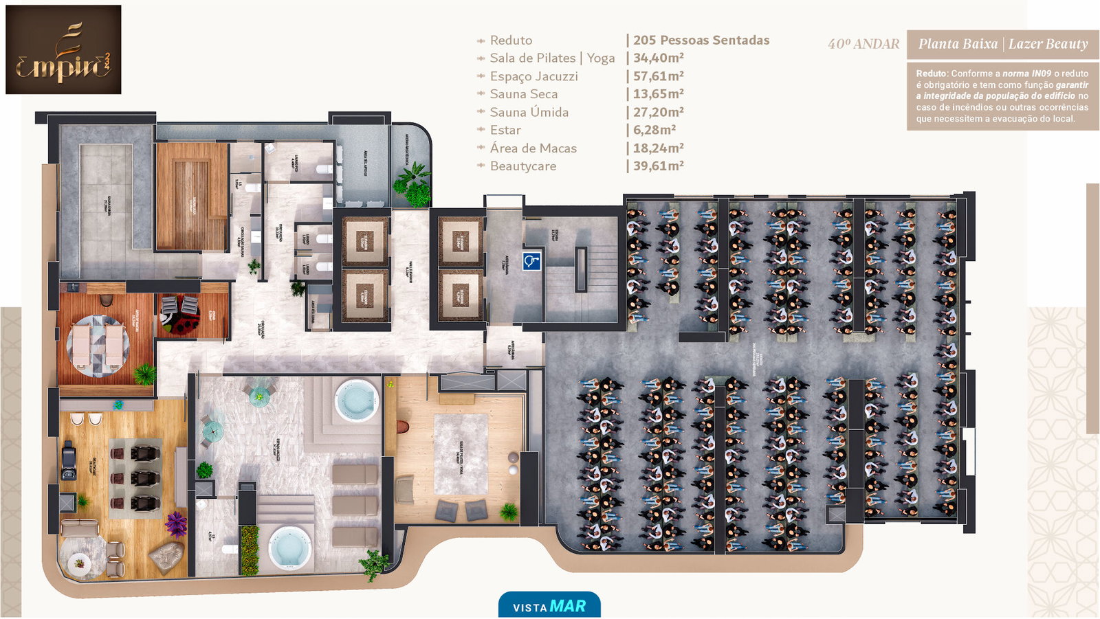Planta Lazer Beauty do Empire 234