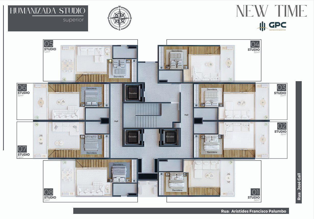 Planta 2 de New Time