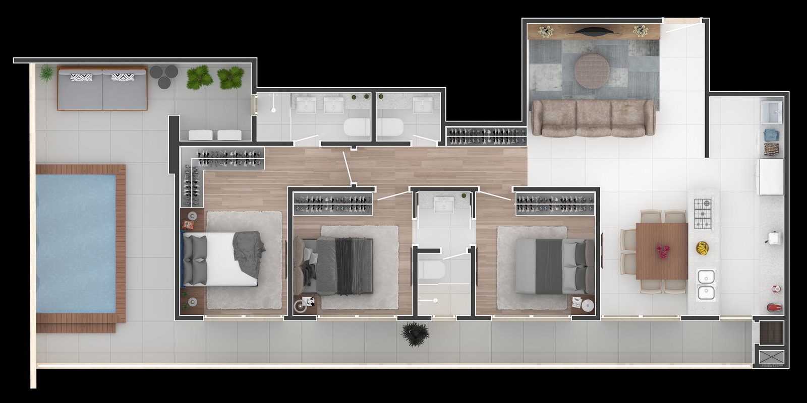 Planta 4 de Sun Coast