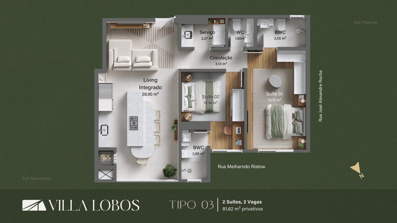Planta 6 de Villa Lobos Residencial
