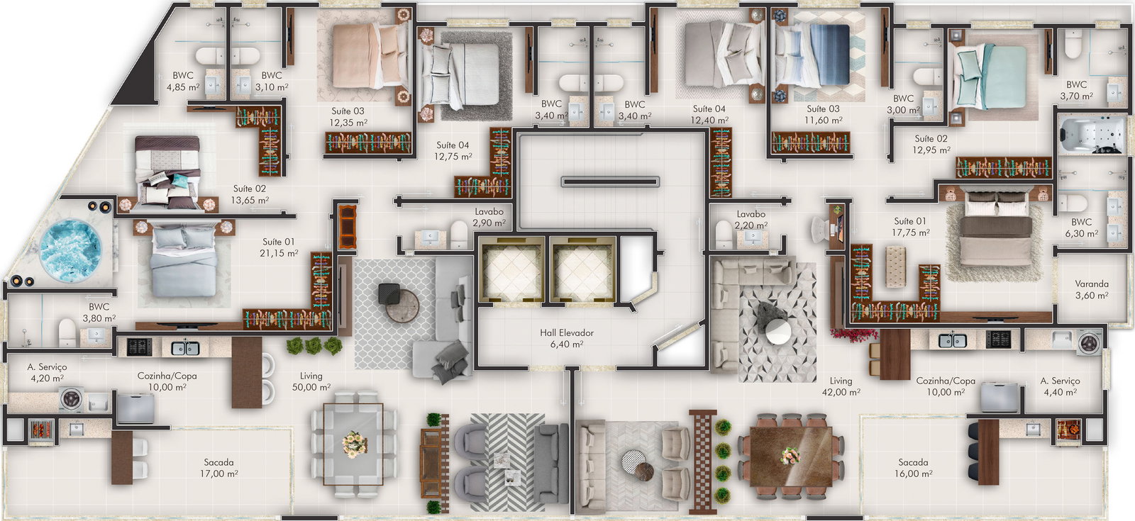 Planta 1 de Veneza