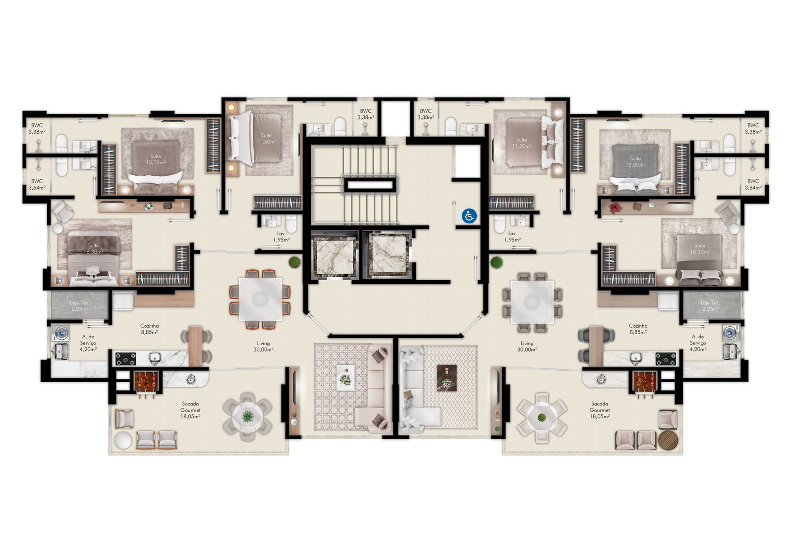 Planta 2 de Greta Palace Residence