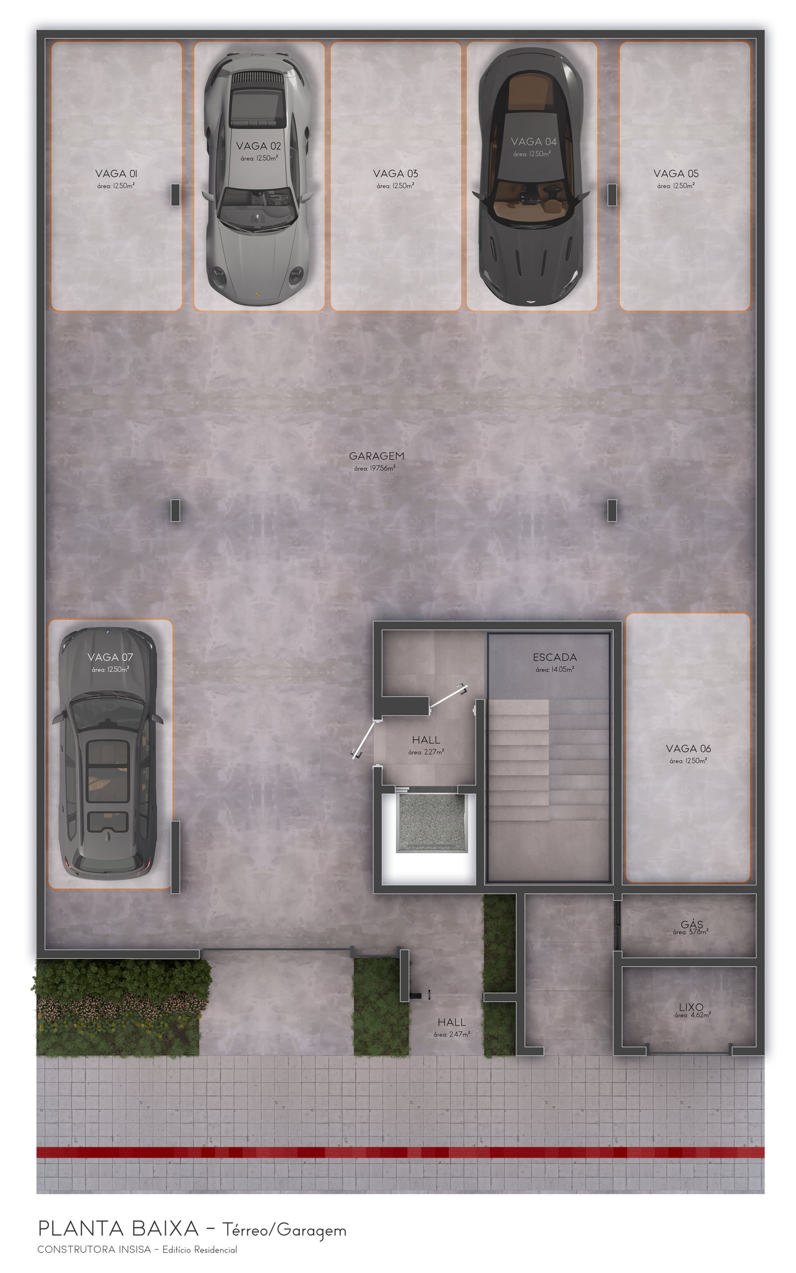 Planta 1 de Aruba Residence